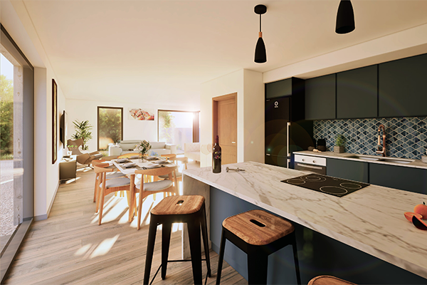 Planning for contemporary longhouse Deeside by Fiddes Architects