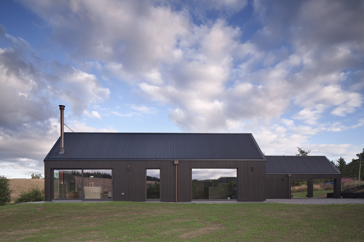 Camhanaich New Build by Fiddes Architects