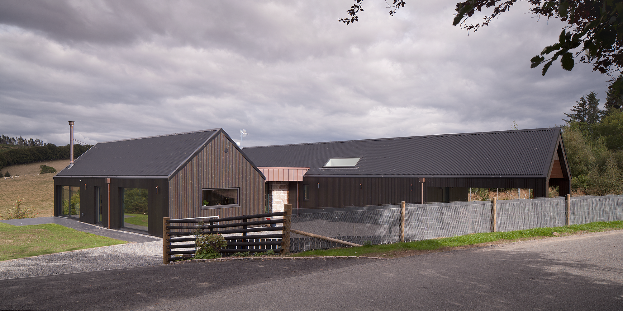Camhanaich New Build by Fiddes Architects