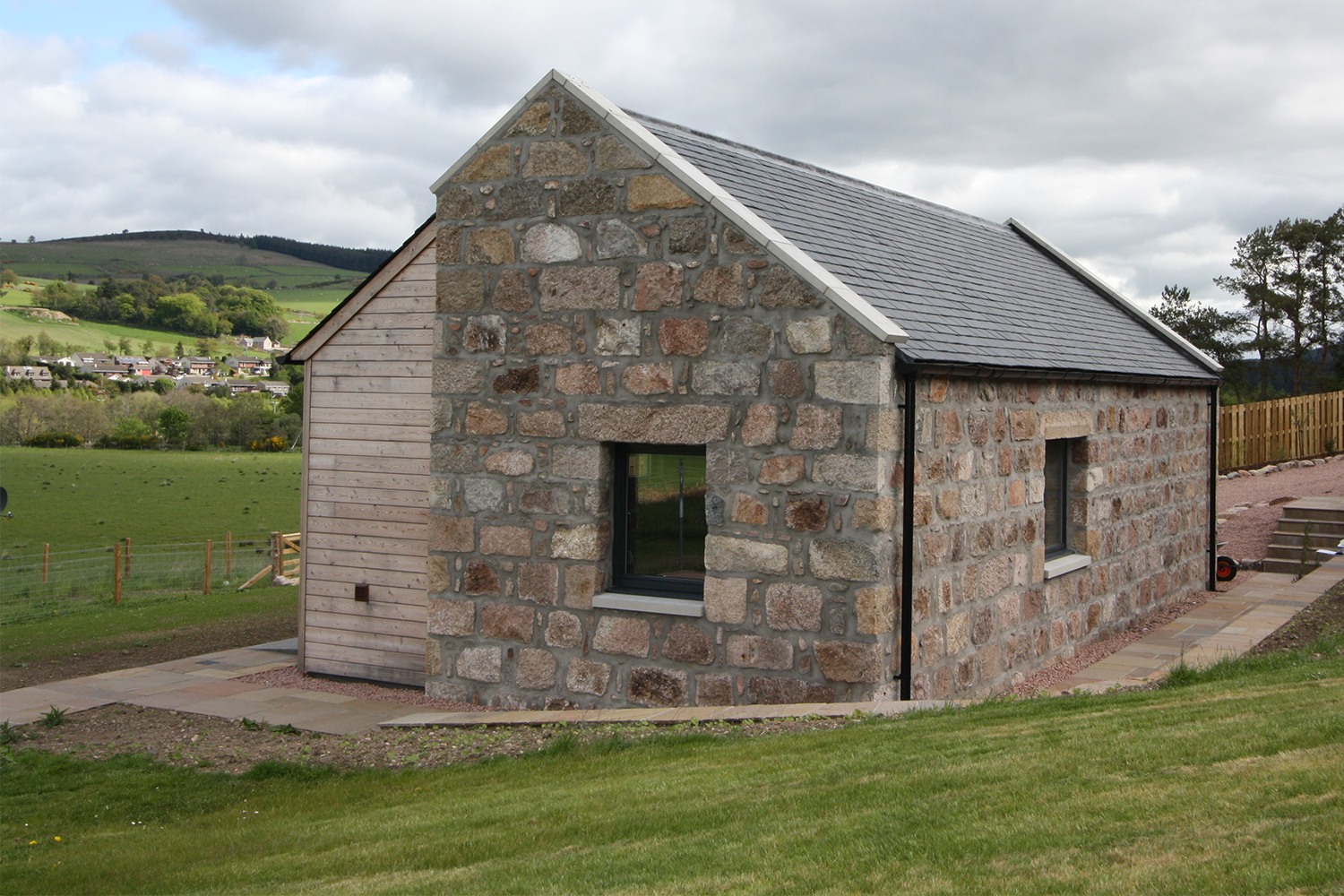 Rebuild Templeton Byre by Fiddes Architects