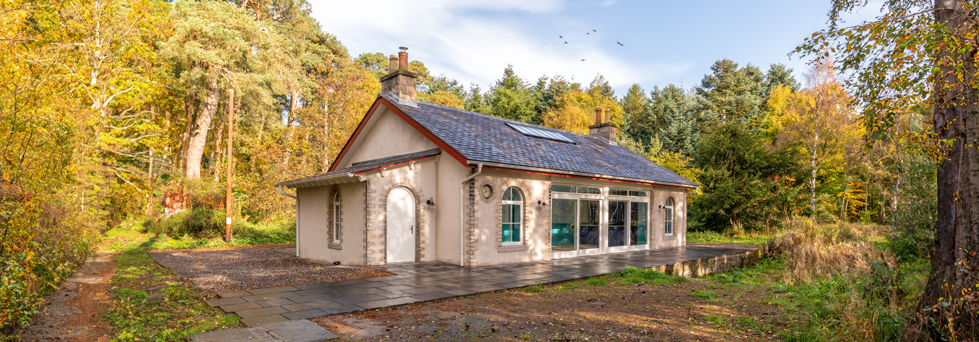 Rebuild of Crathes Railway Station by Fiddes Architects
