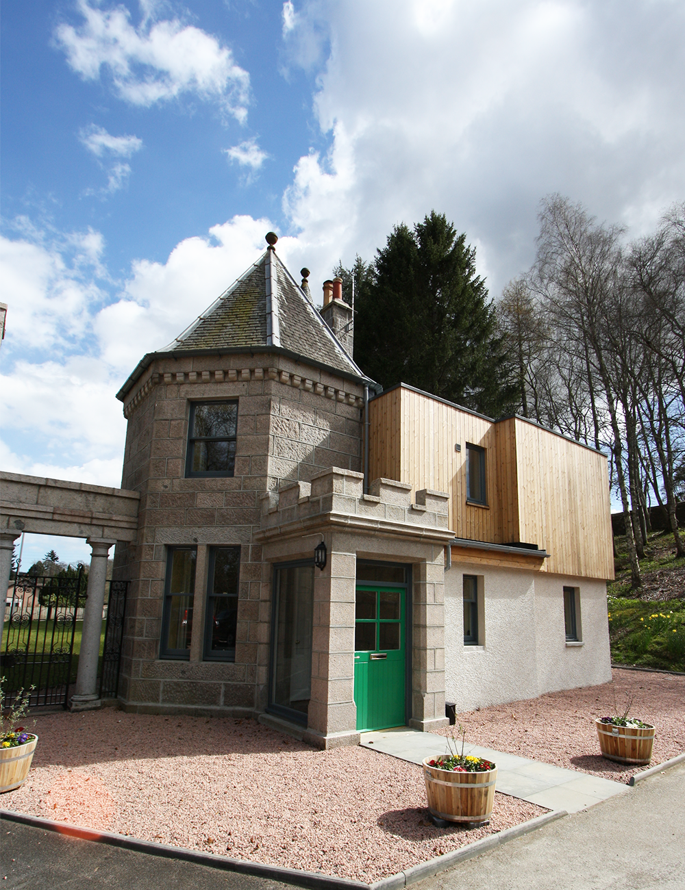 Rebuild Gate Lodge by Fiddes Architects