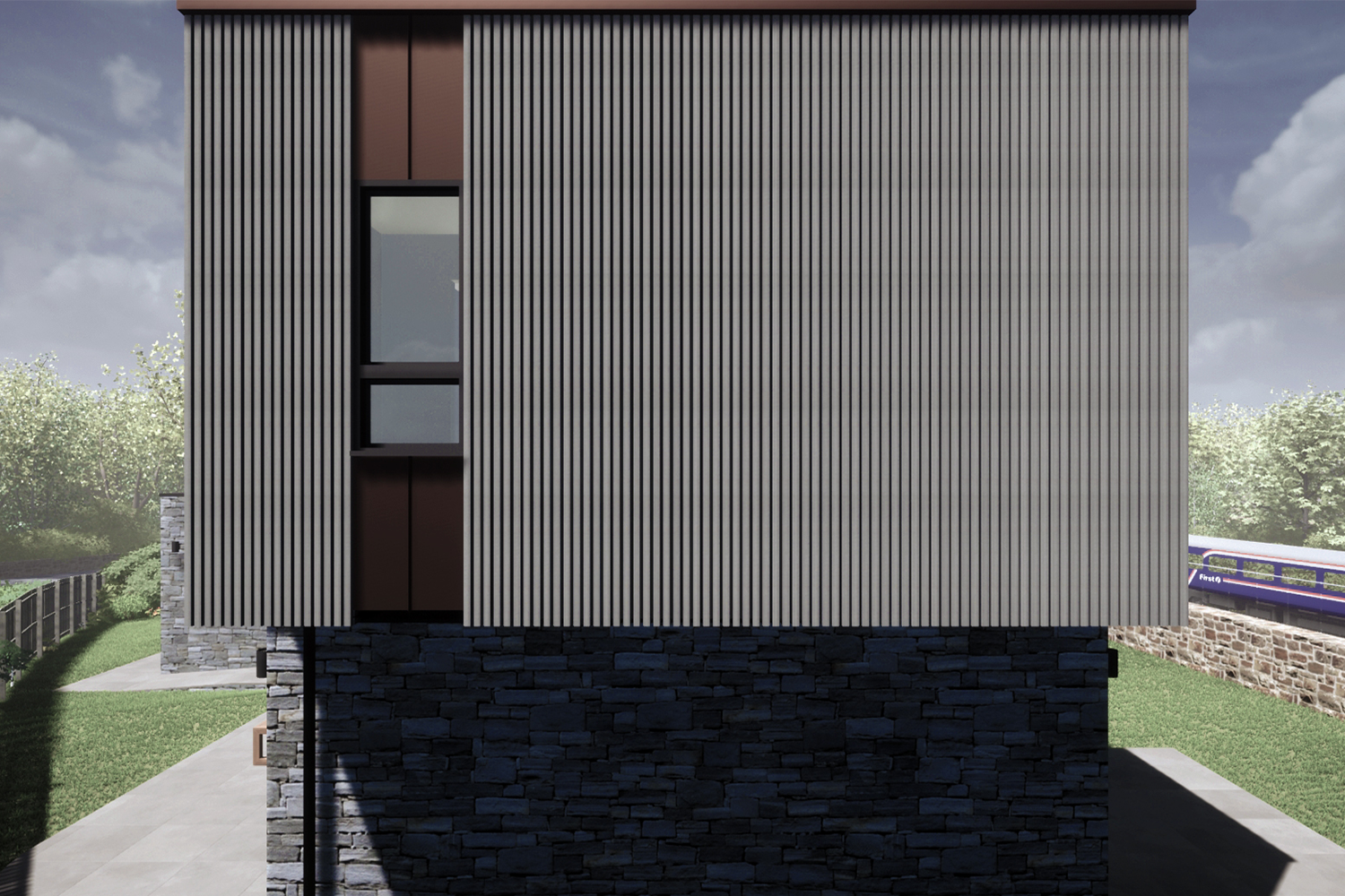 To build Esbank by Fiddes Architects