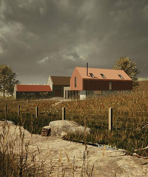 To build Pitcullen Steading by Fiddes Architects