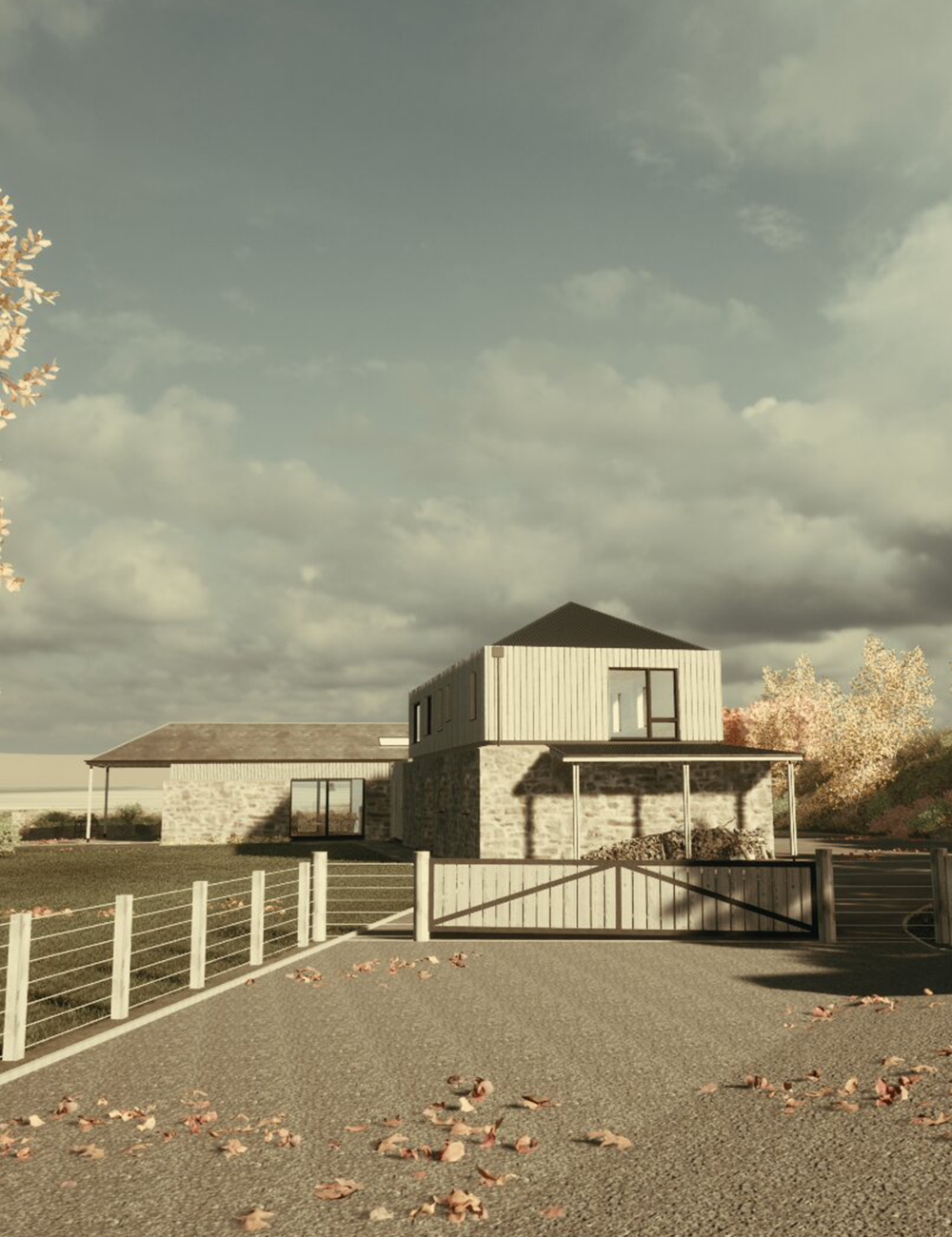 To build Cairnton Farm by Fiddes Architects