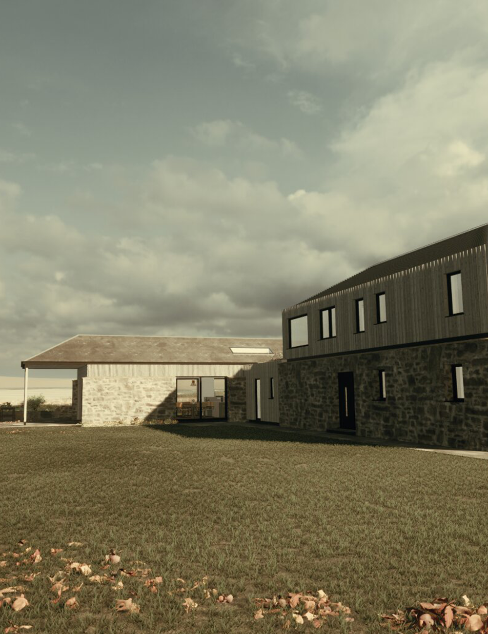 To build Cairnton Farm by Fiddes Architects