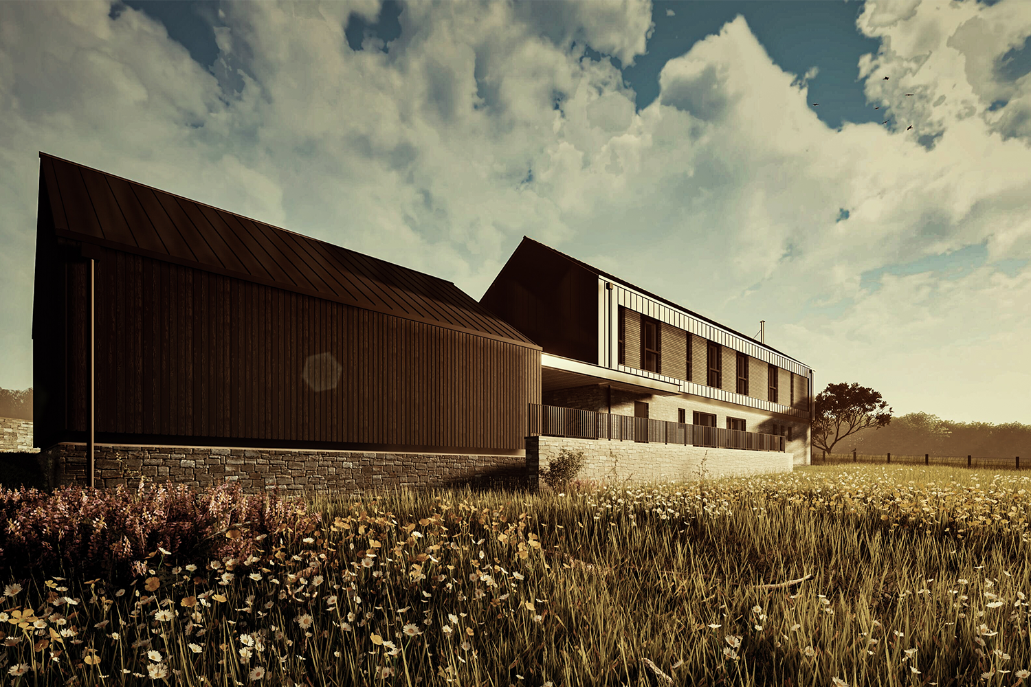 To Build Longford Crofts by Fiddes Architects