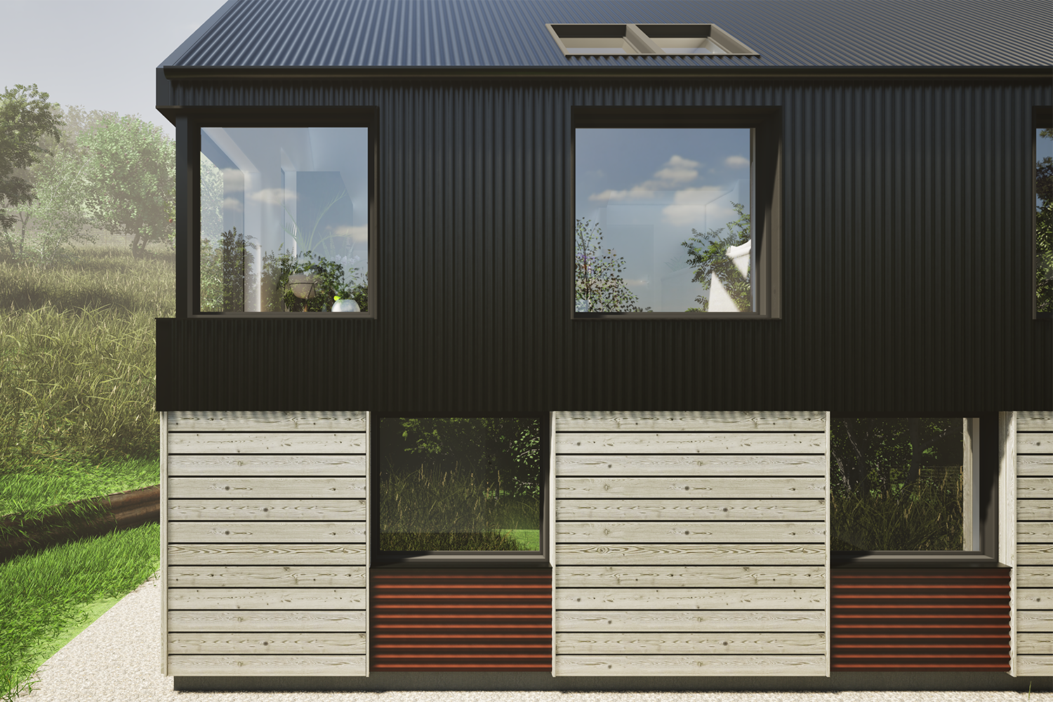 To Build The Barns by Fiddes Architects