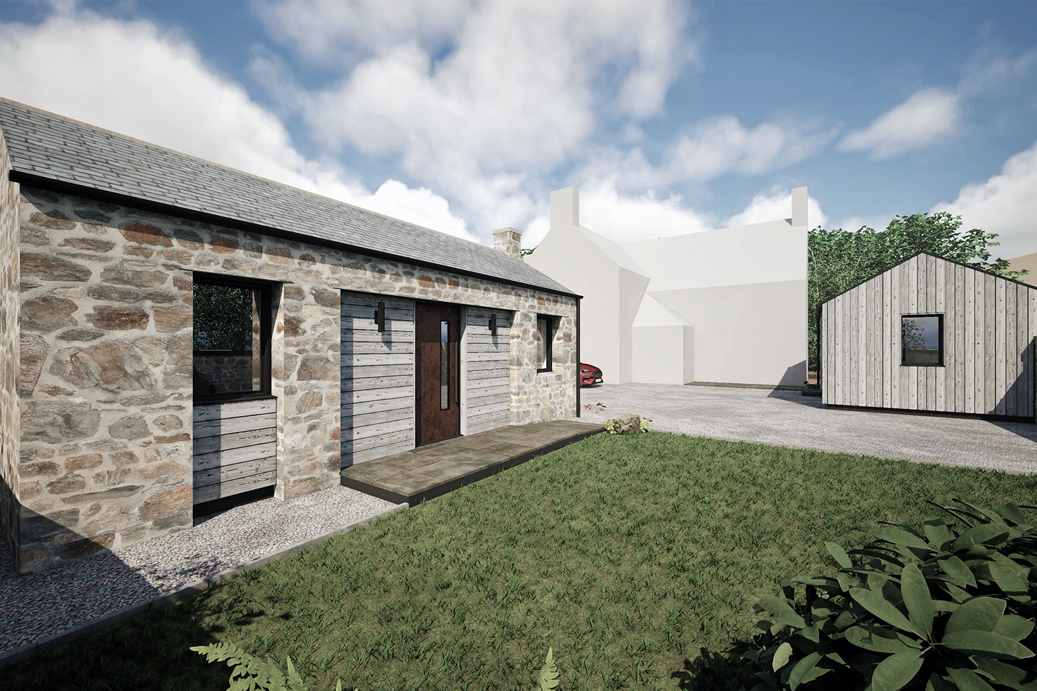 To Build The Auld Manse by Fiddes Architects